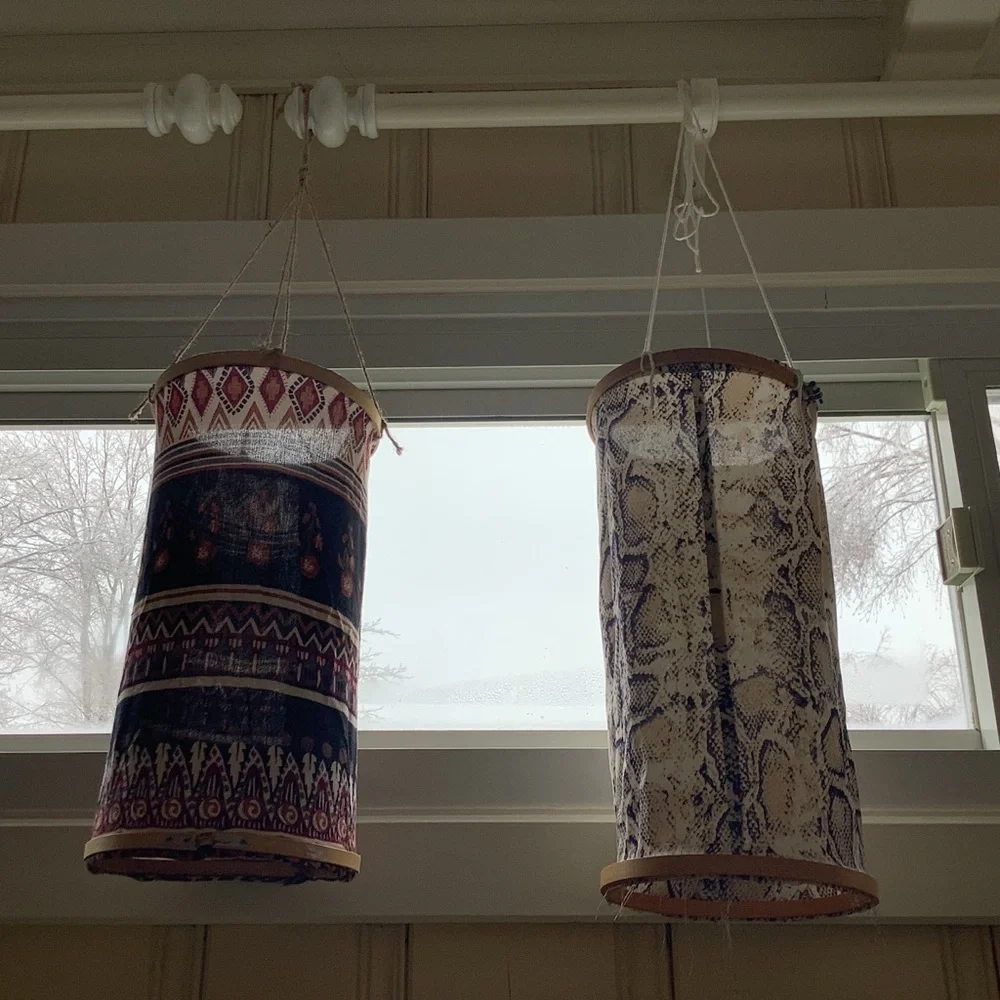 Two Bohemian Hanging Lanterns Pendants Home Wedding Dining